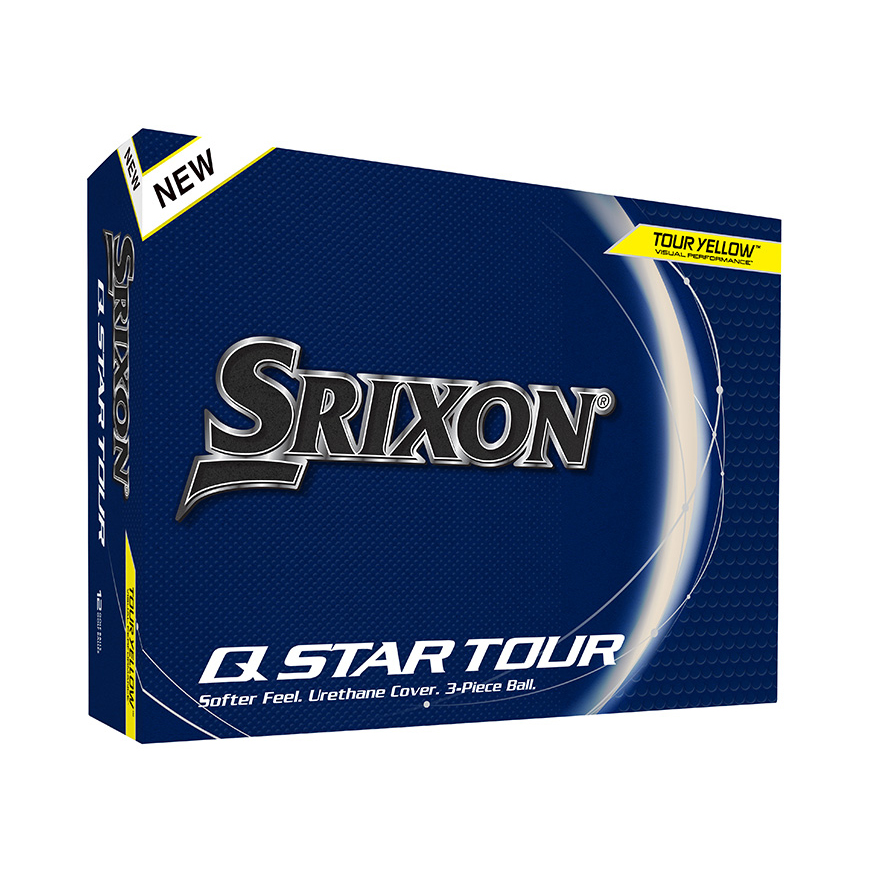 Q-STAR TOUR Golf Balls,Tour Yellow image number null