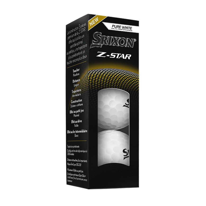 Z-STAR Golf Balls,Pure White image number null