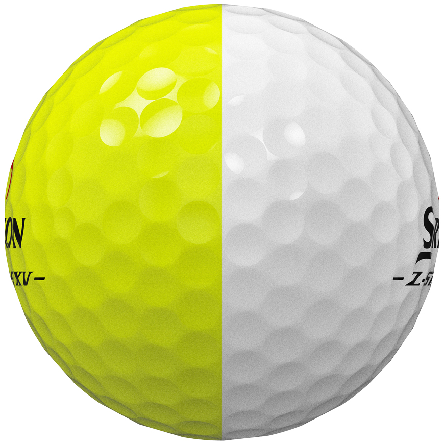 Z-STAR XV DIVIDE Golf Balls,White / Tour Yellow image number null