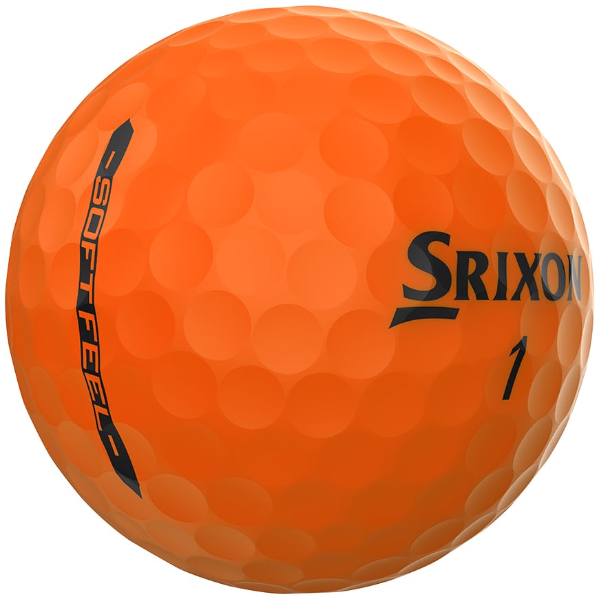 SOFT FEEL BRITE Golf Balls,Brite Orange image number null
