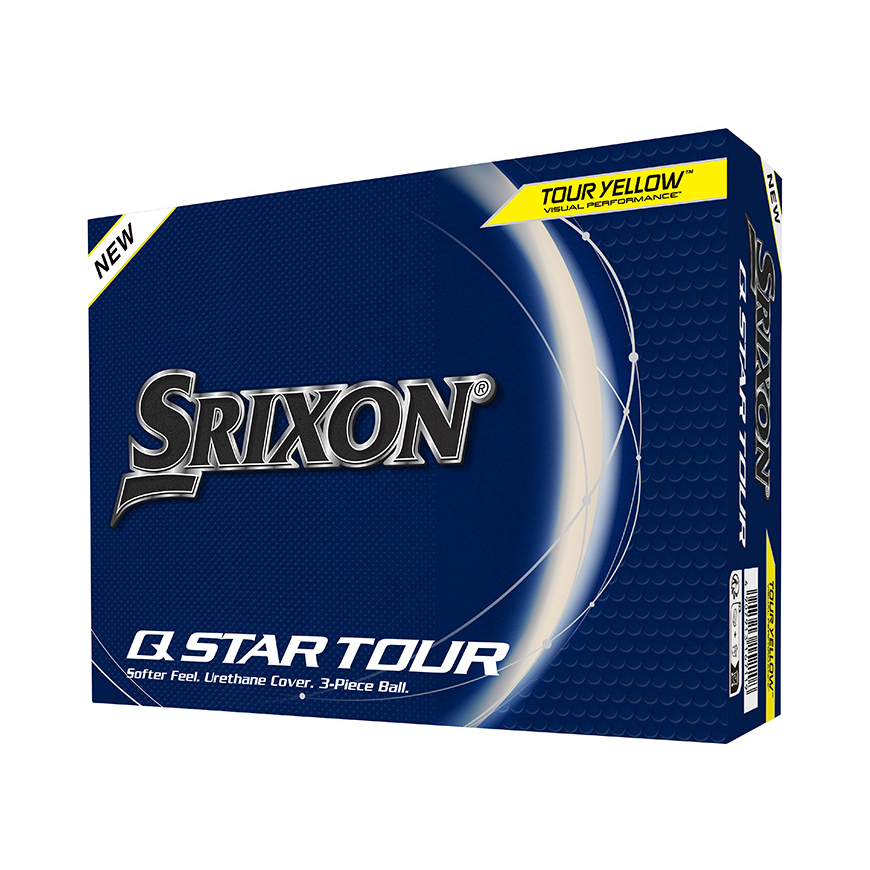 Q-STAR TOUR Golf Balls,Tour Yellow image number null