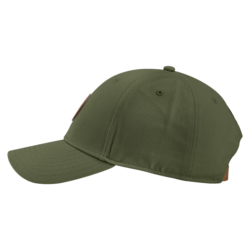 Cleveland Golf Leather Patch Hat,Olive image number null