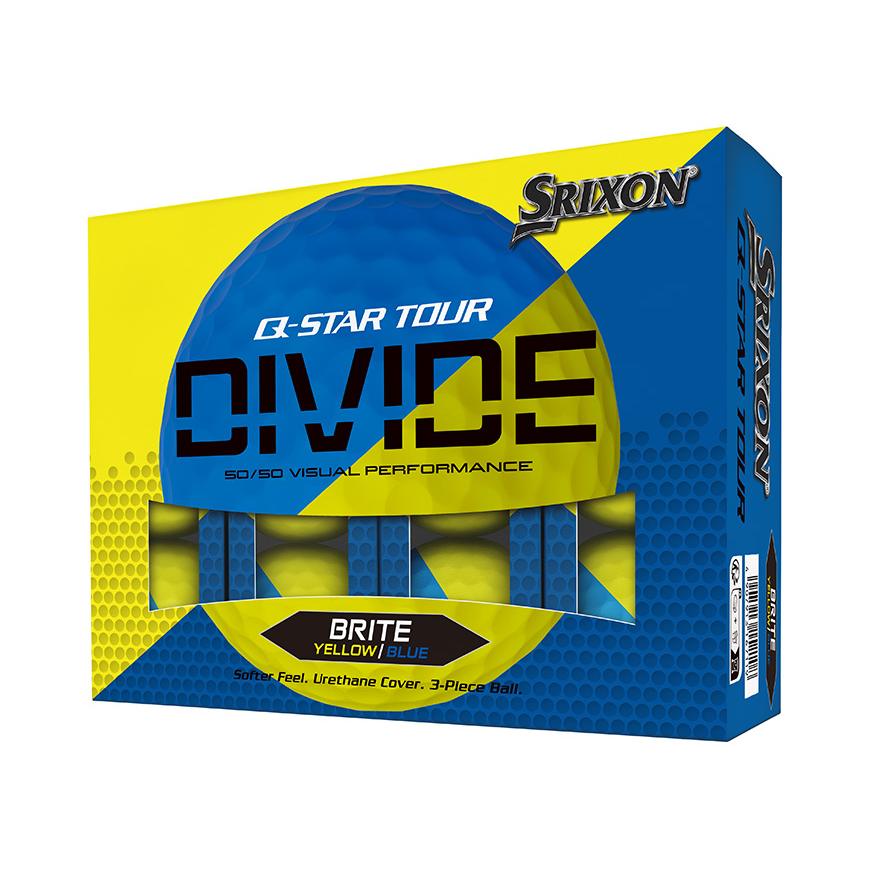 Q-STAR TOUR DIVIDE Golf Balls (Previous Model), image number null