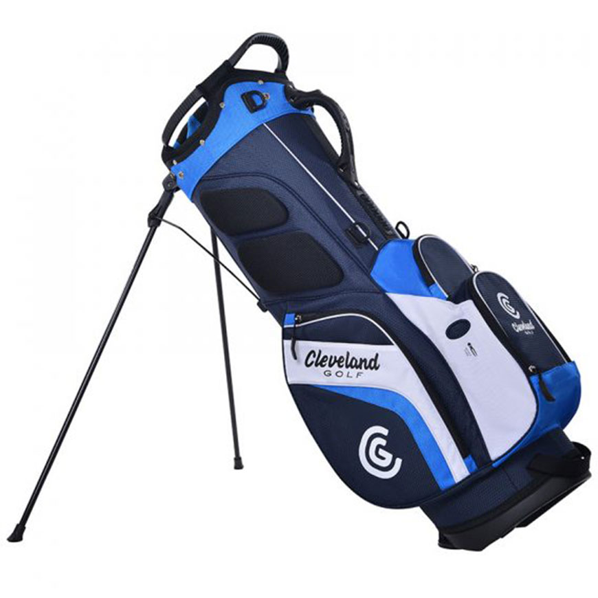 CLEVELAND LITE STAND BAG,NAVY/WHITE