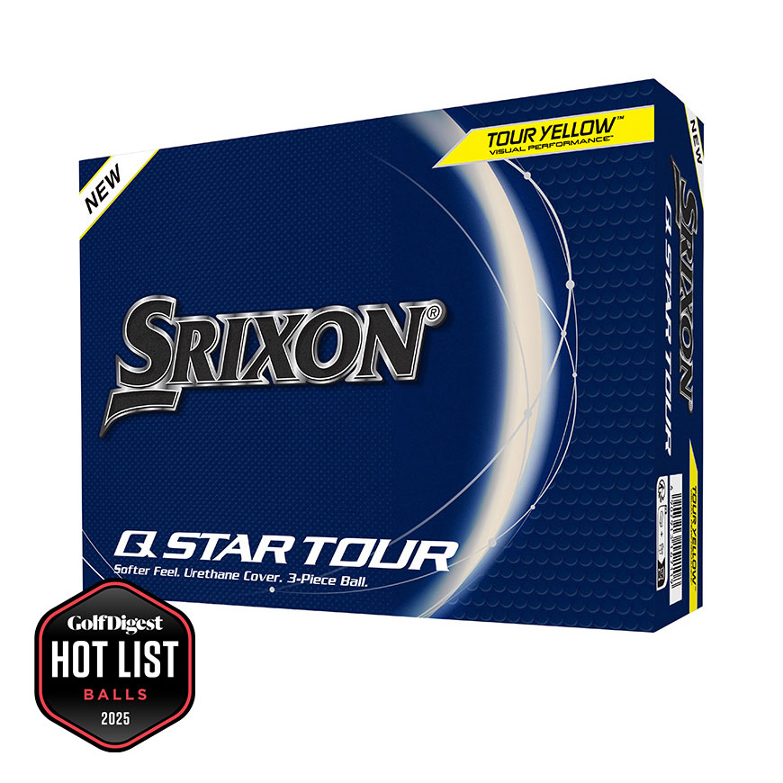 Q-STAR TOUR Golf Balls,Tour Yellow image number null