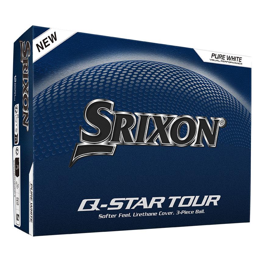 Q-STAR TOUR Golf Balls - Pure White