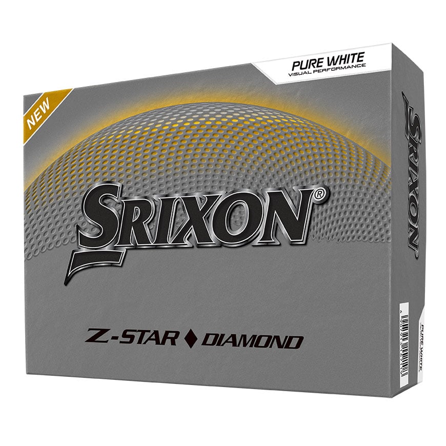 Z-STAR DIAMOND Golf Balls,Pure White image number null