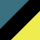 SX Performance 8 Racket Thermo Bag,Black/Yellow/Teal