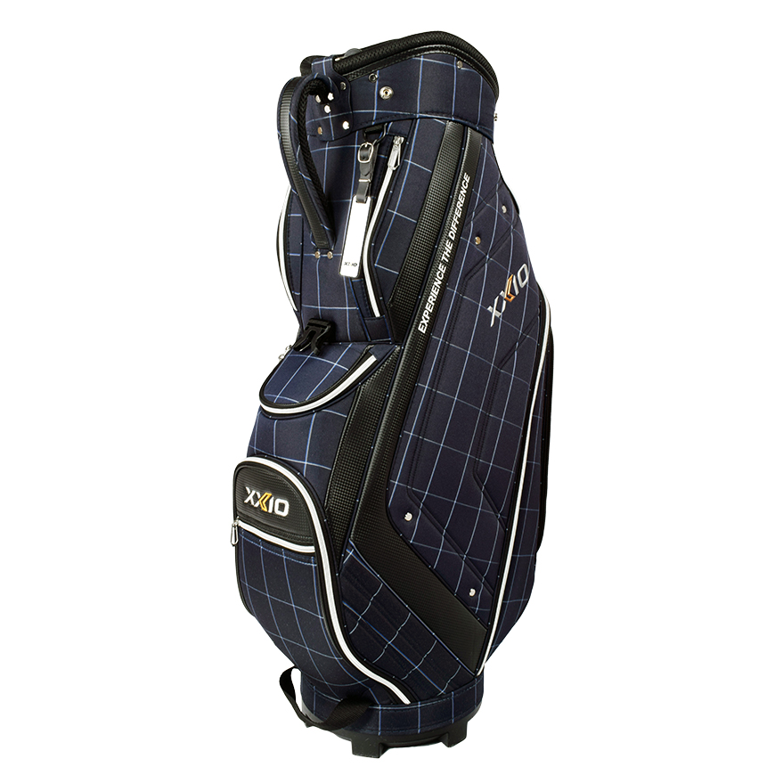 XXIO Lightweight Caddy Bag,Navy/Check