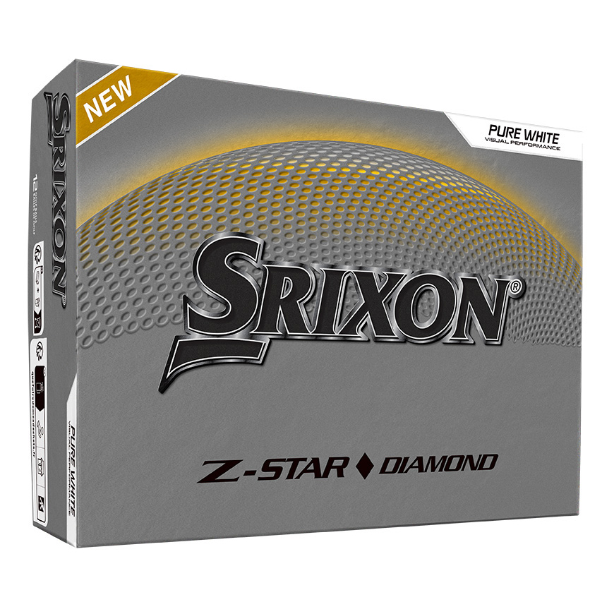 Z-STAR DIAMOND Golf Balls - Pure White