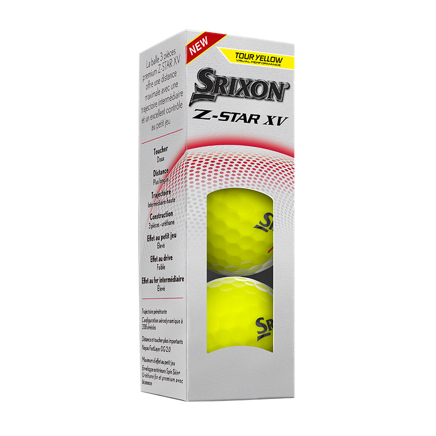 Z-STAR XV Golf Balls,Tour Yellow image number null