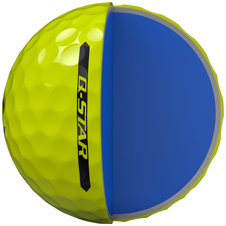 Q-STAR ULTISPEED Golf Balls,Tour Yellow image number null