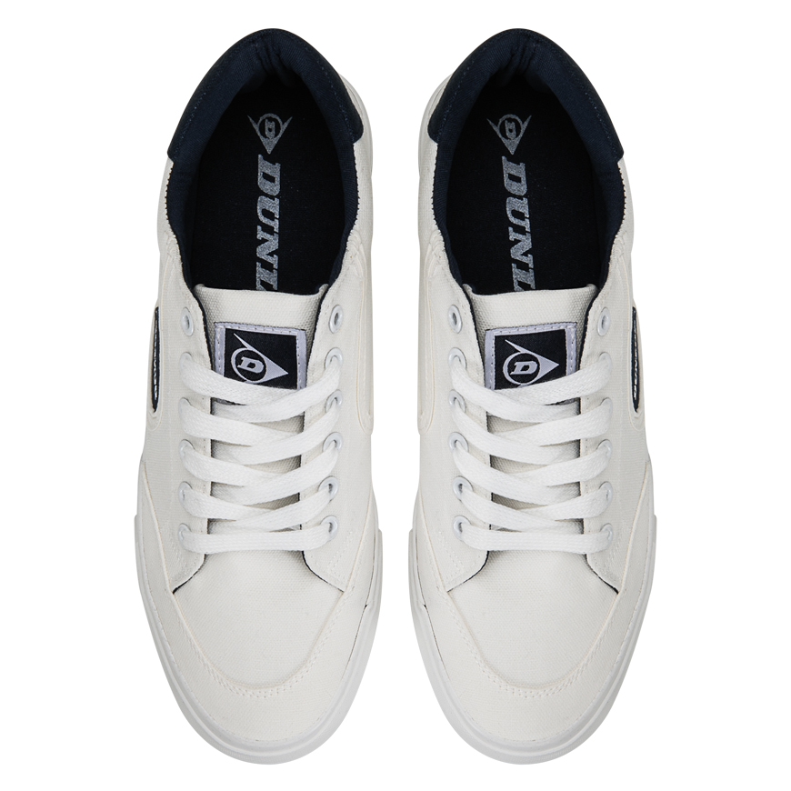 Green Flash Tennis Shoes,White/Navy image number null