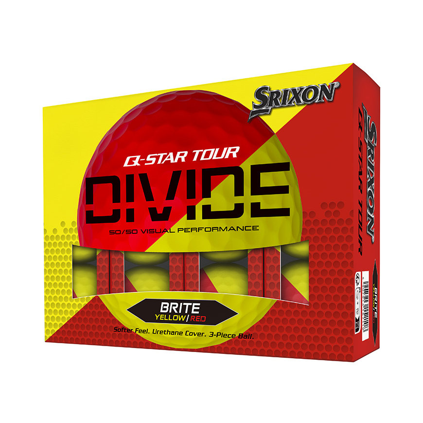 Q-STAR TOUR DIVIDE Golf Balls (Previous Model), image number null