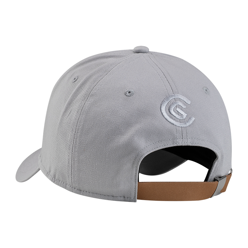 Cleveland Golf Leather Patch Hat,Grey image number null