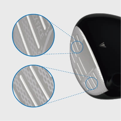 High Grip Milled Pattern