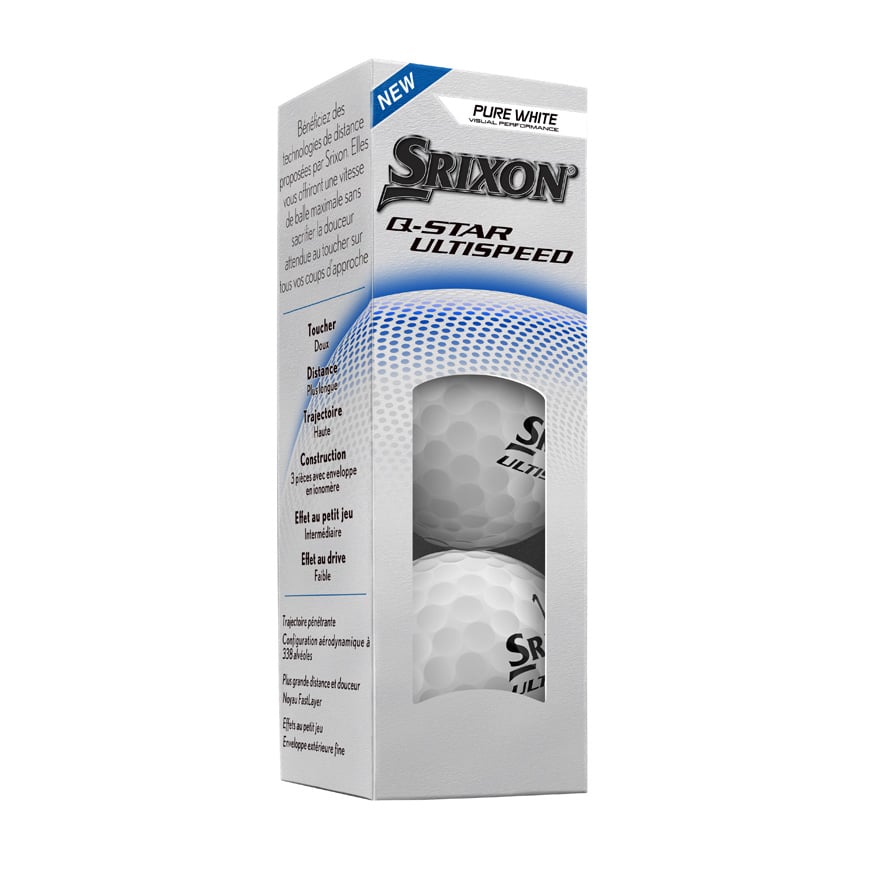 Q-STAR ULTISPEED Golf Balls,Pure White image number null