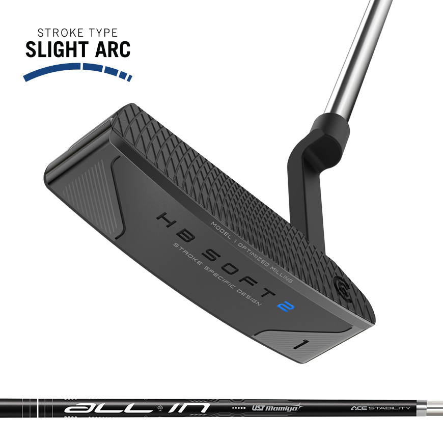 HB SOFT 2 Black Putter – Model 1,