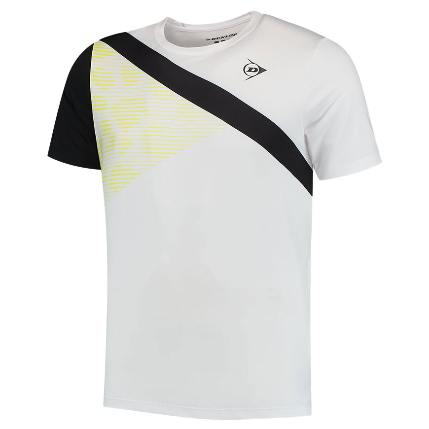 Mens Game T,White/Yellow